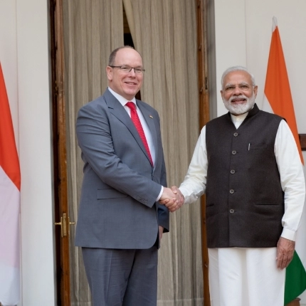 Visite officielle de S.A.S. le Prince en Inde